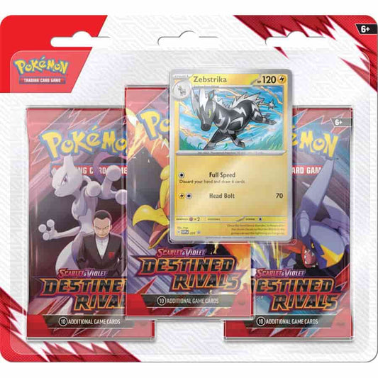 SV: Destined Rivals (SV10) Three Booster Blister