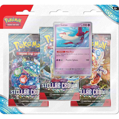 Stellar Crown (SV07) 3 Pack Blister
