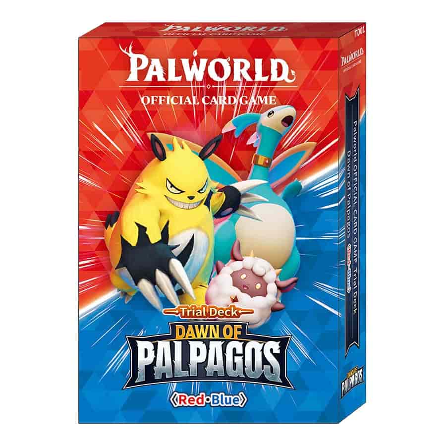 Palworld Trial Deck: Dawn of Palpagos (Blue/Red)