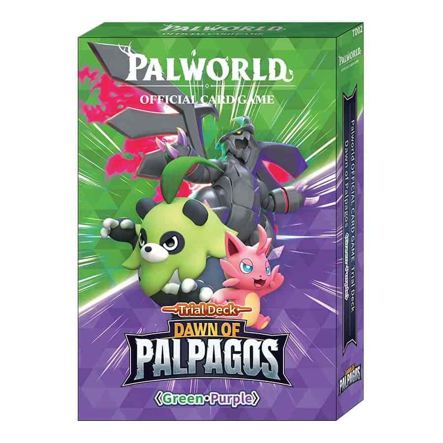 Palworld Trial Deck: Dawn of Palpagos (Green/Purple)
