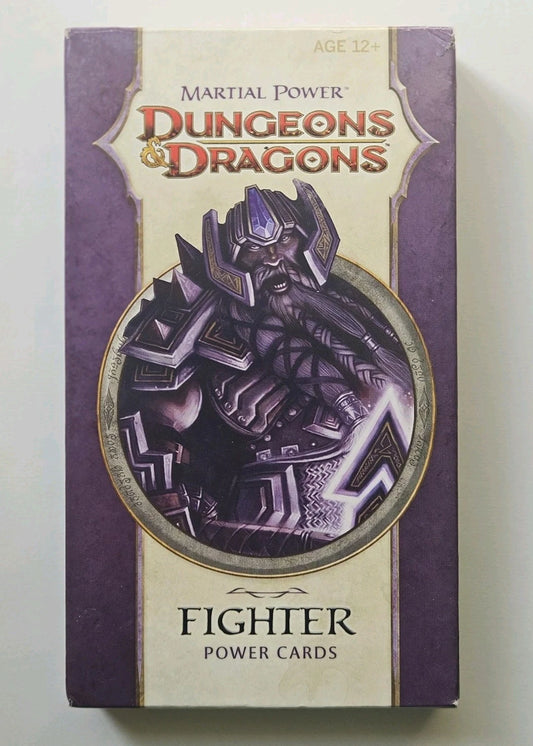 DUNGEONS AND DRAGONS MARTIAL POWER CARDS FIGHTER (4TH)