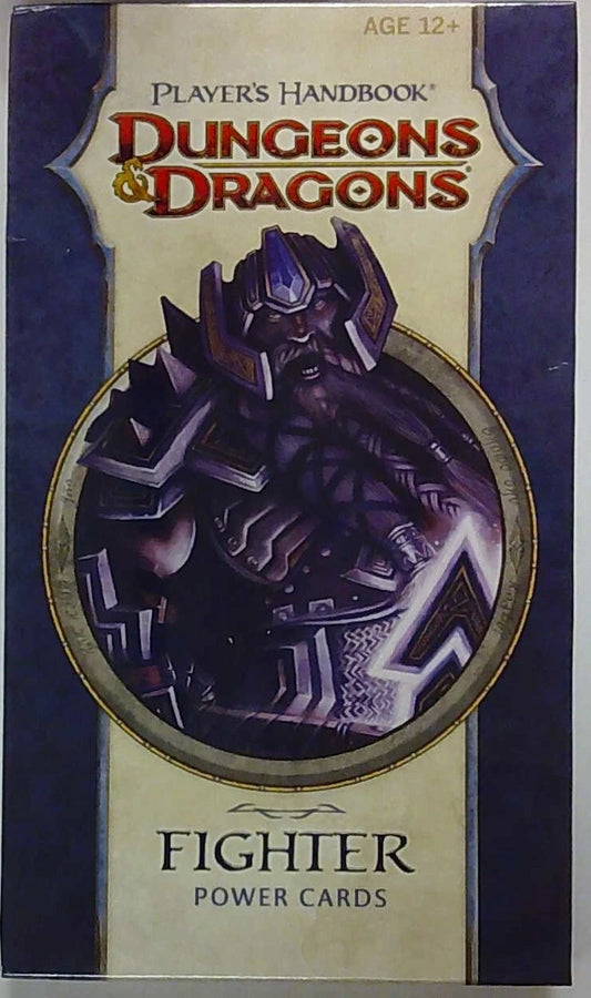 DUNGEONS AND DRAGONS PLAYERS HANDBOOK POWER CARDS FIGHTER (4TH