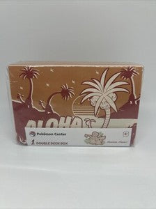 2024 Pokemon World Championship Honolulu Hawaii Alolan Exeggutor Double Deck Box