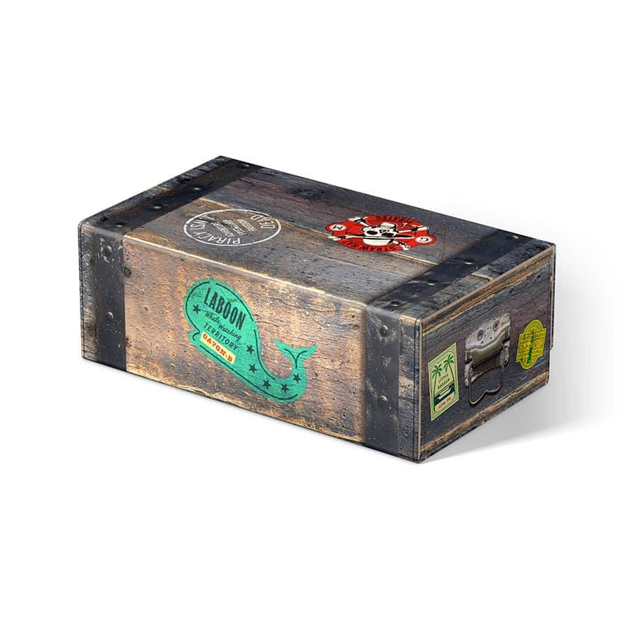 Ultimate Guard: Squaroes: Arkhive: One Piece Wooden Chest Collectors Case