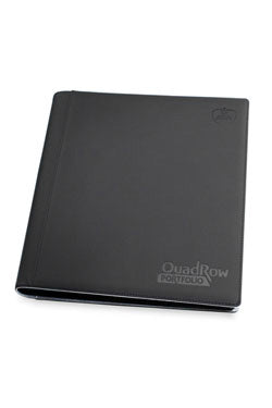 12 POCKET QUADROW ZIPFOLIO XENOSKIN BLACK