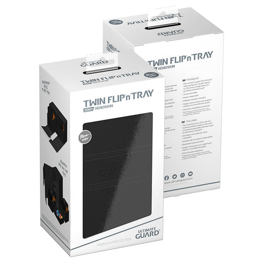 Twin Flip'n'Tray (200+) Black