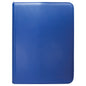 Ultra Pro Vivid 12-Pocket Zippered PRO-Binder-Blue