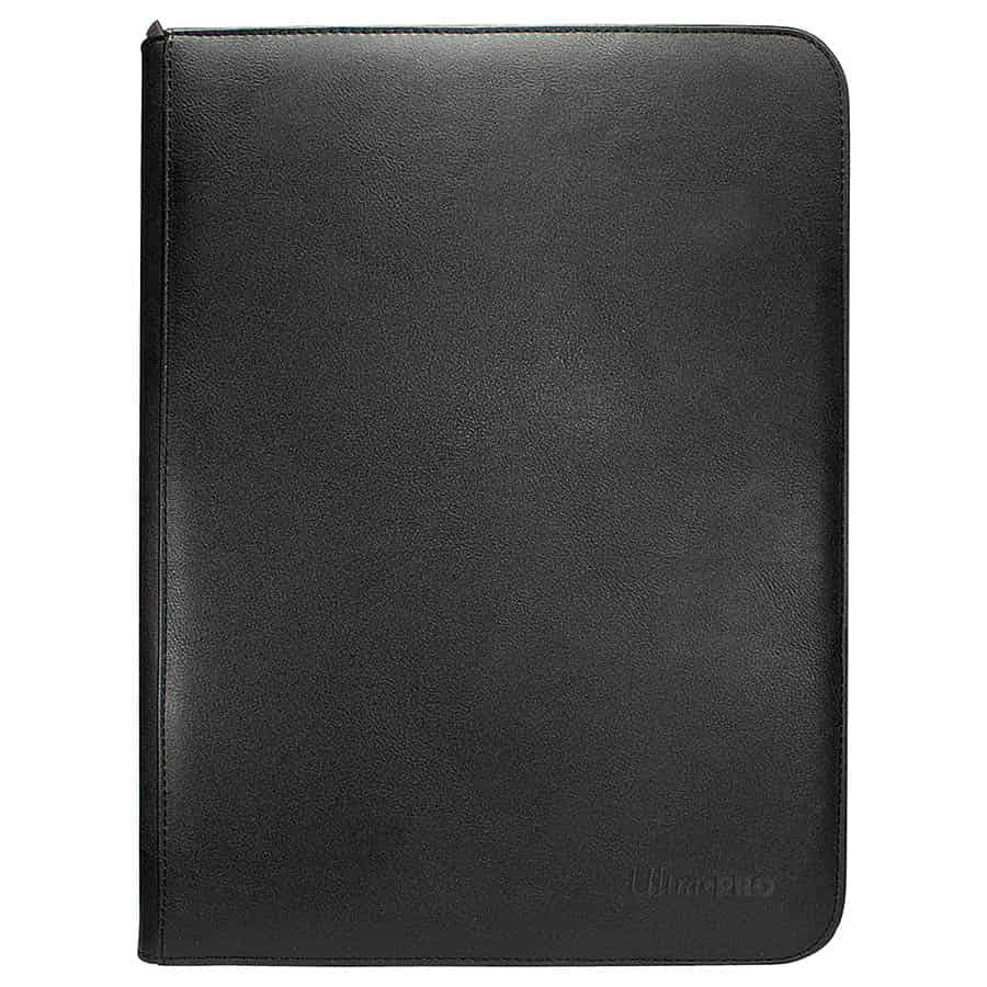 Ultra Pro Vivid 9-Pocket Zippered PRO-Binder - Black