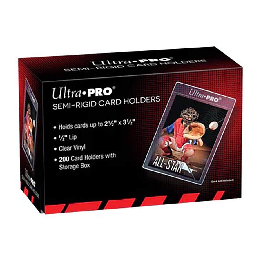 ULTRA PRO: CARD HOLDER - SEMI-RIGID STANDARD 81150