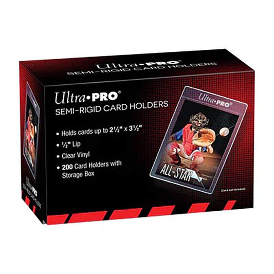 ULTRA PRO: CARD HOLDER - SEMI-RIGID STANDARD 81150