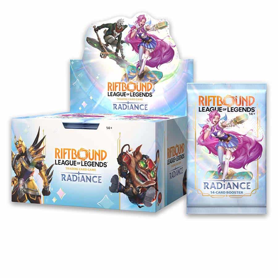 RIFTBOUND TCG: LEAGUE OF LEGENDS: SET 5 RADIANCE BOOSTER DISPLAY