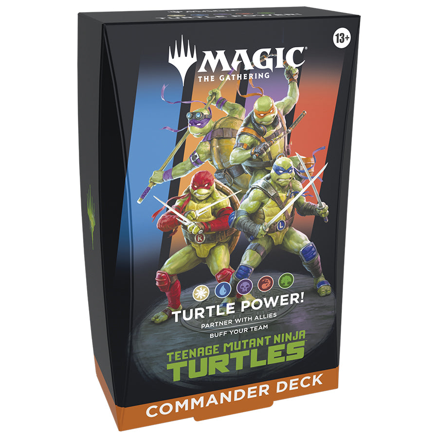 MAGIC THE GATHERING: TMT TEENAGE MUTANT NINJA TURTLES Commander Deck