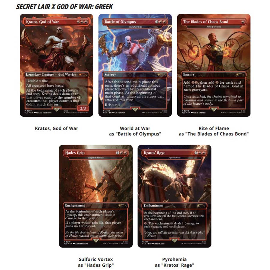 MTG: SLD: God of War: Greek (Non Foil)