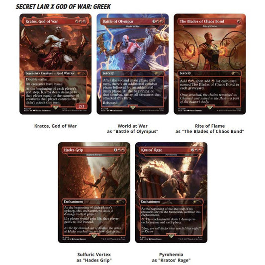 MTG: SLD: God of War: Greek (Non Foil)