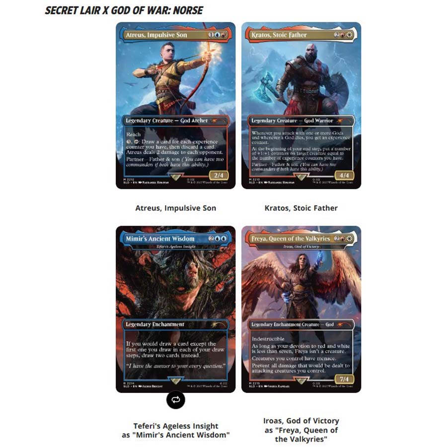 MTG: SLD: God of War: Norse (Non Foil)