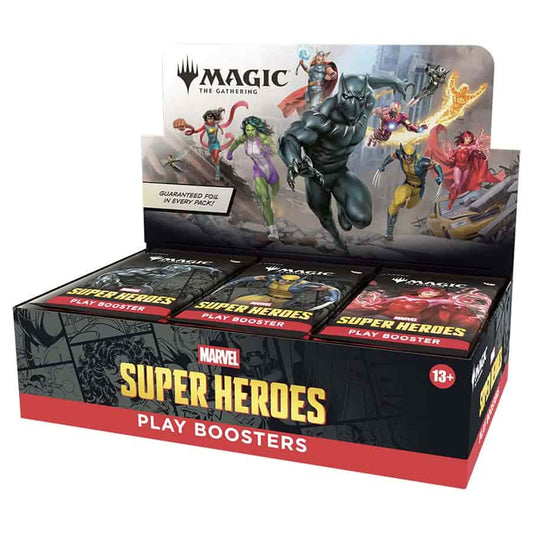 Magic The Gathering: Marvel Super Heroes PLay Booster.