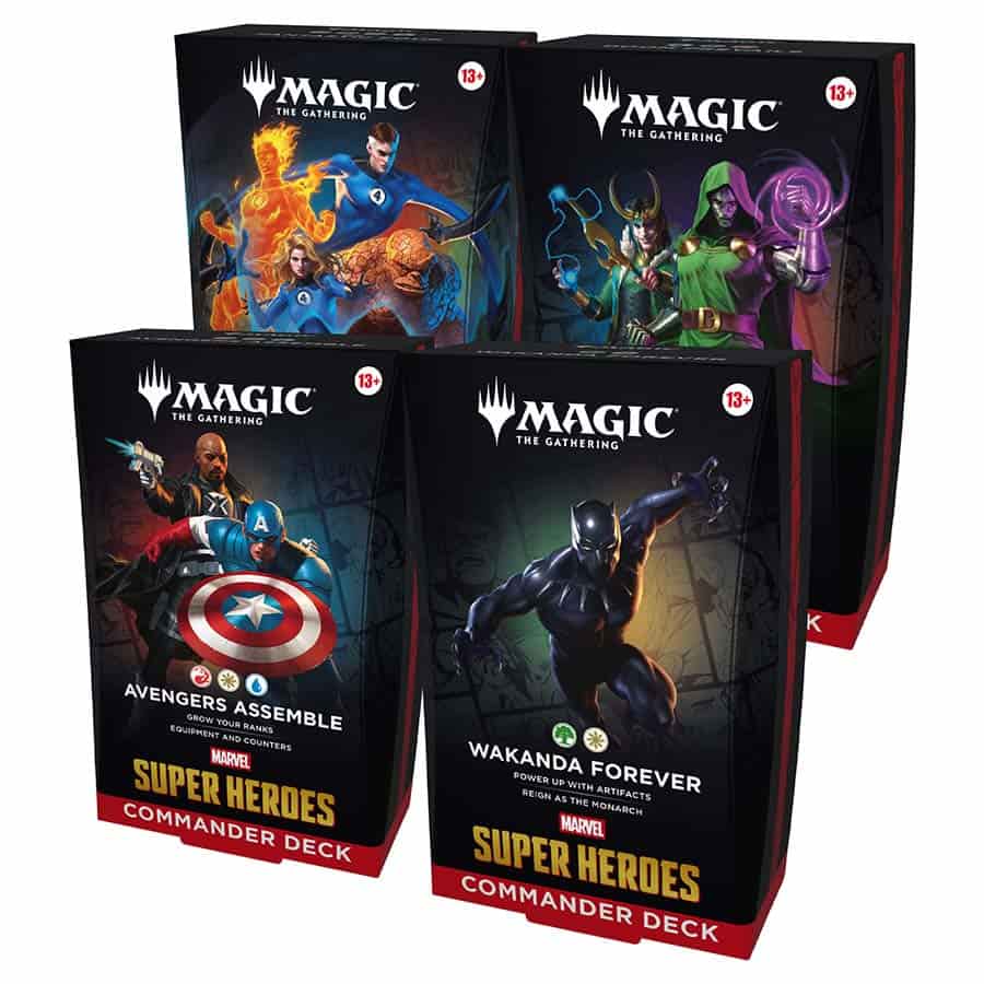 Magic The Gathering: Marvel Super Heroes Commander Deck