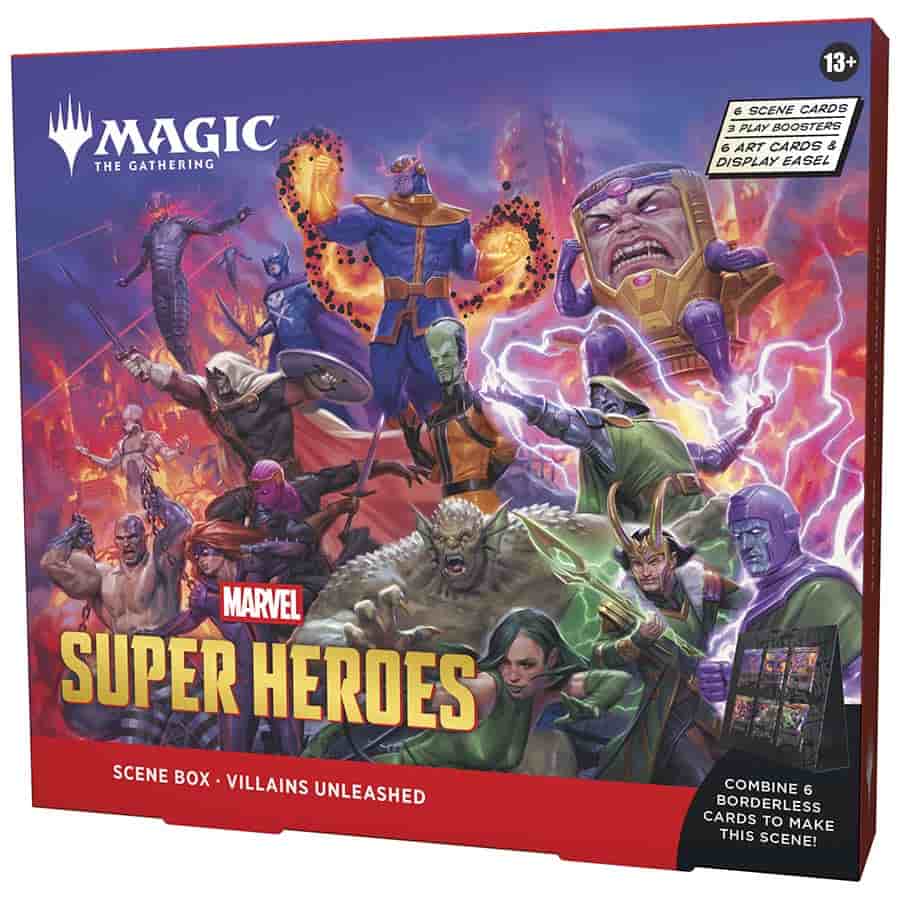 Magic The Gathering: Marvel Super Heroes Scene box