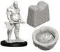 WizKids Minis: Deep Cuts Unpainted Miniatures: Executioner & Chopping Block
